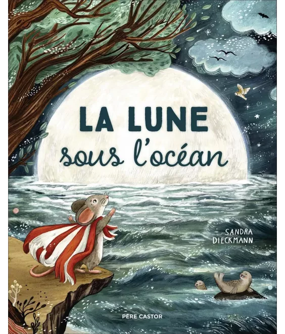 La lune sous l'océan