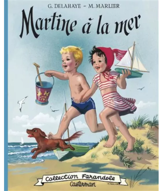 Martine à la mer - Fac simile