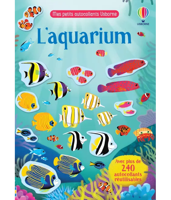 L'aquarium - Mes petits autocollants Usborne