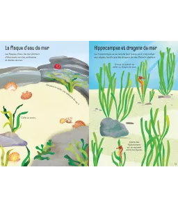 L'aquarium - Mes petits autocollants Usborne