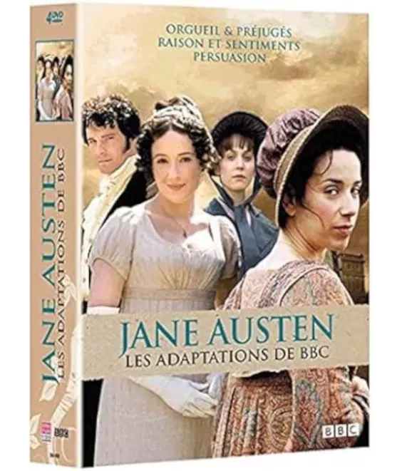 Jane Austen - Les adaptations de la BBC - Coffret de 4 DVD