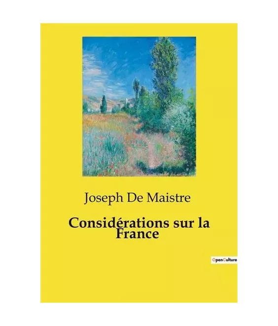 Considérations sur la France