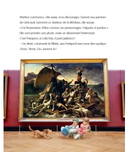 Martine au Louvre