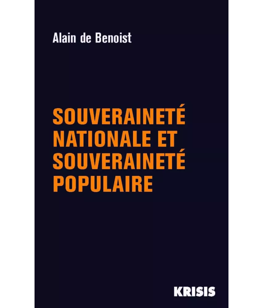 Souveraineté nationale et souveraineté populaire