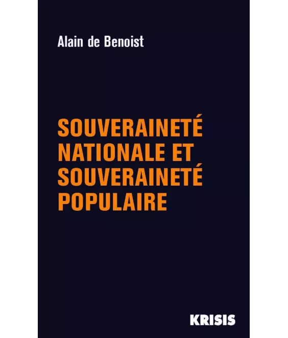 Souveraineté nationale et souveraineté populaire