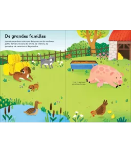 Les bébés animaux - Mes petits autocollants Usborne