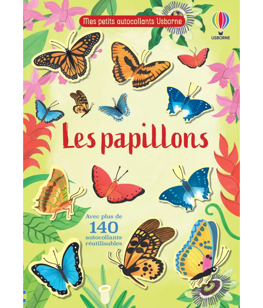 Les papillons - Mes petits autocollants Usborne