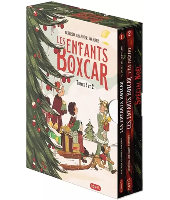Les enfants Boxcar - Coffret tomes 1&2 - En cadeau : un livre inédit et une carte postale