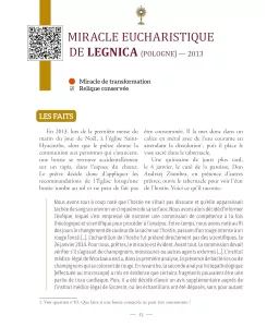 Les miracles eucharistiques dans le monde