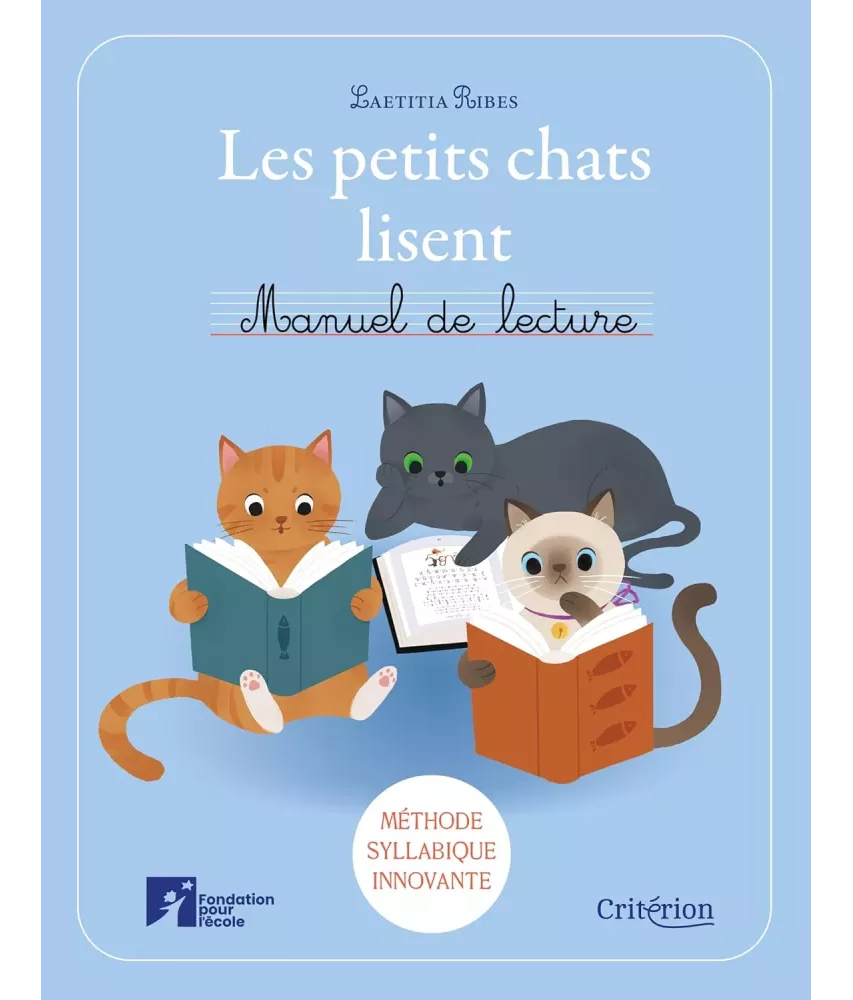 Les petits chats lisent – Manuel de lecture CP