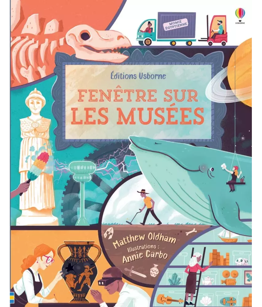 Fenêtre sur les musées - Avec rabats à soulever