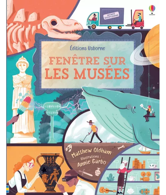 Fenêtre sur les musées - Avec rabats à soulever