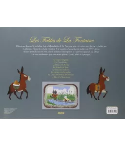 Les Fables de La Fontaine - Un livre-théâtre - Bleu vert - Prix spécial