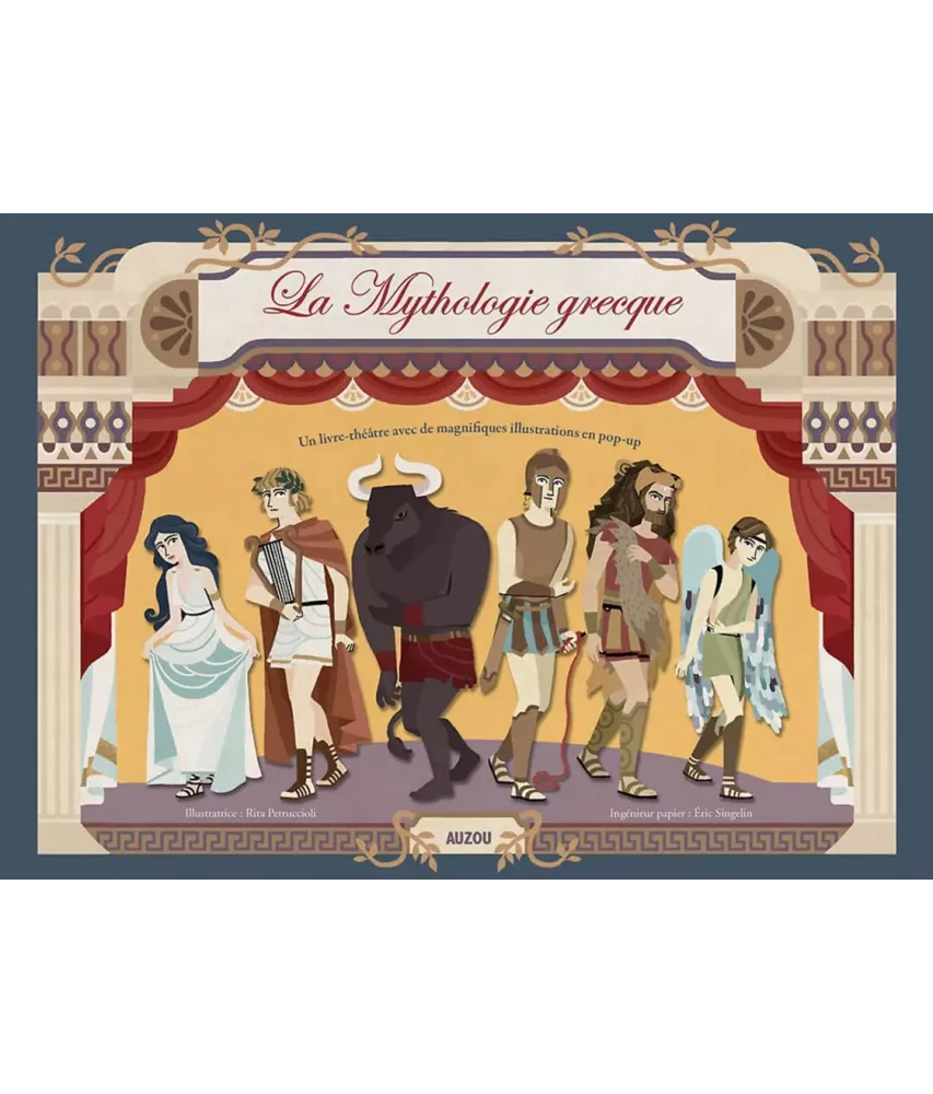 La mythologie grecque - Un livre-théâtre
