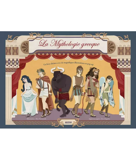 La mythologie grecque - Un livre-théâtre