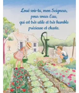 Le Cantique des Créatures - Livre d'images de saint François d'Assise.