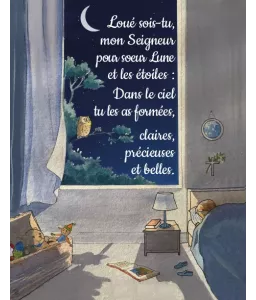 Le Cantique des Créatures - Livre d'images de saint François d'Assise.