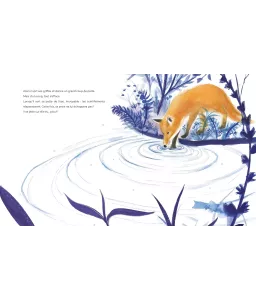 Petit Renard au clair de lune