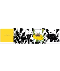 Insectes - Un livre animé avec des silhouettes dans des décors chatoyants
