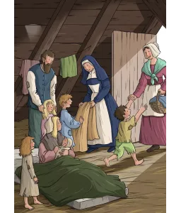 Saint Vincent de Paul et sainte Louise de Marillac