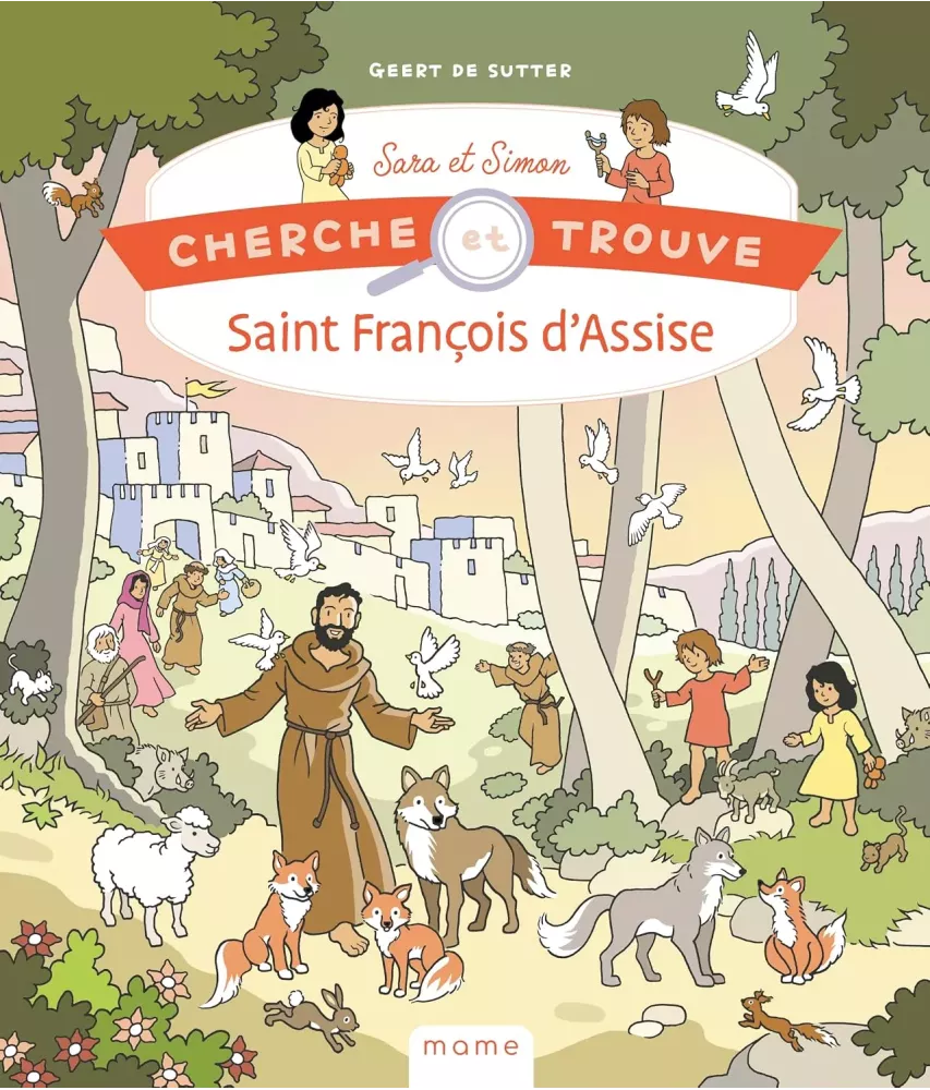 Saint François d'Assise - Cherche et trouve Sara et Simon