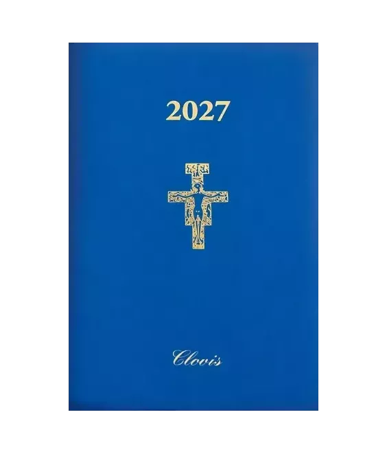Agenda Clovis 2027 - Poche - Avec sainte Véronique Giuliani 1660-1727