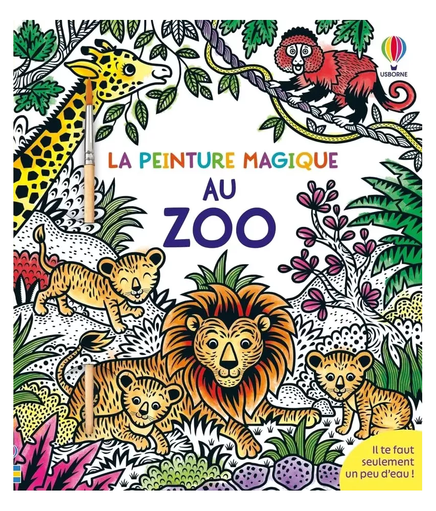 Au zoo - La peinture magique