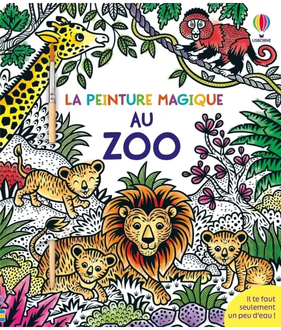 Au zoo - La peinture magique