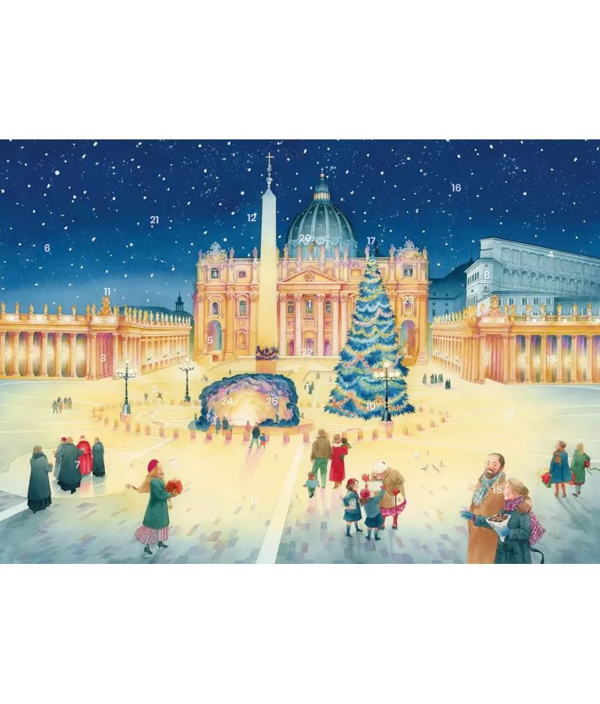 Saint-Pierre de Rome - Calendrier de l'Avent