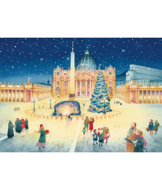 Saint-Pierre de Rome - Calendrier de l'Avent