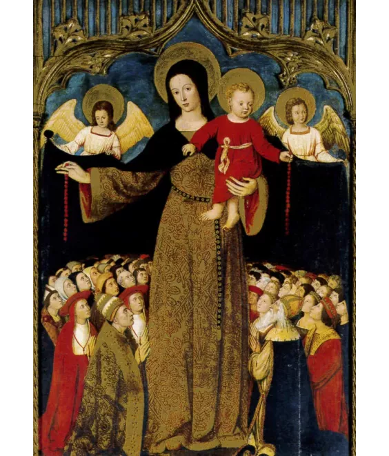 La Vierge du Rosaire N°515 CP
