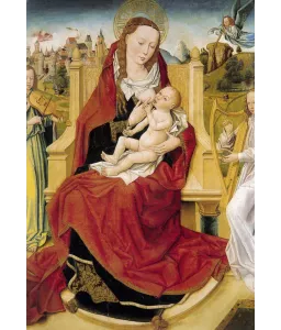 La Vierge allaitant N°525 CP