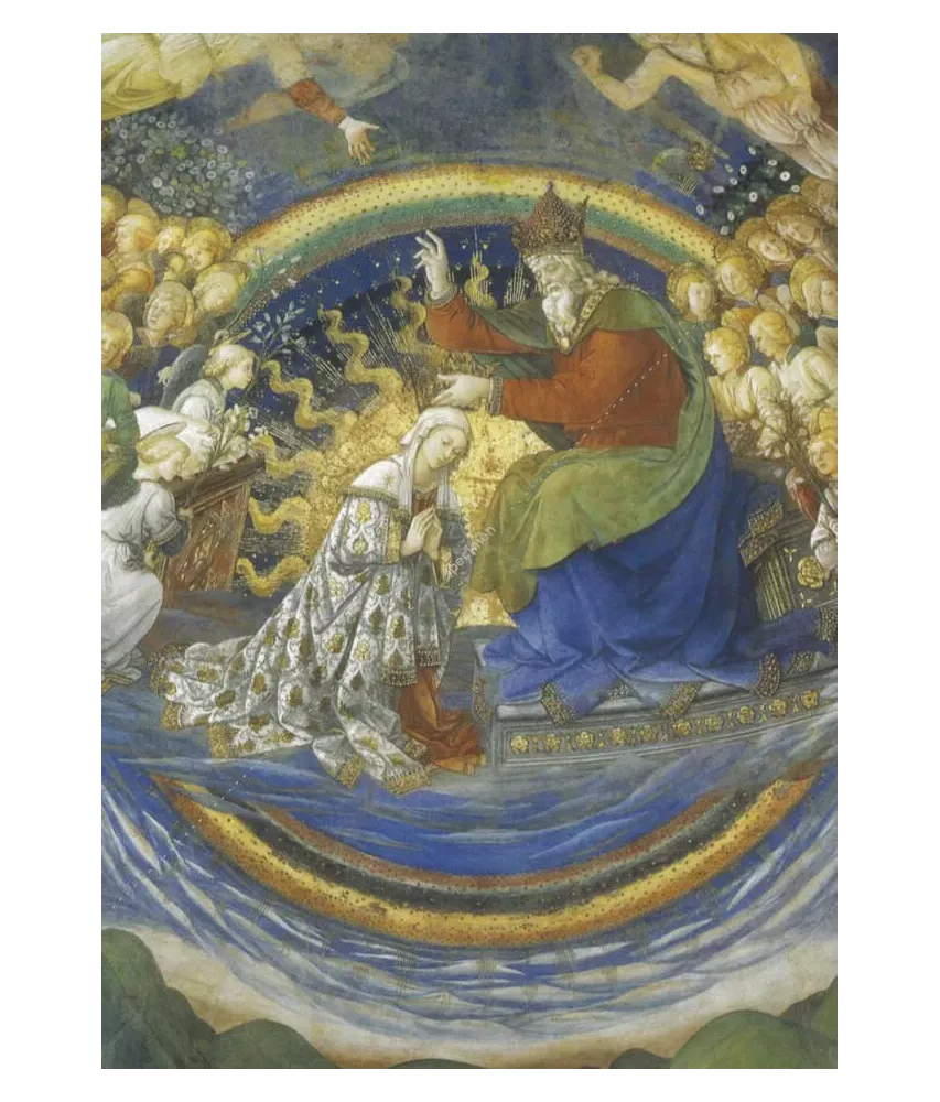 Le Couronnement de la Vierge N°822 CP