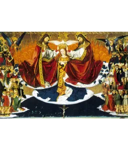 Le Couronnement de la Vierge N°580 CP