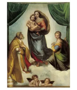 La Vierge de Saint-Sixte N°717