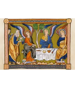La Table des Trois Anges - La Trinité N°767 CP