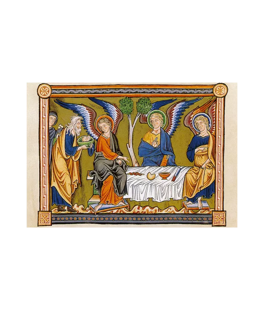 La Table des Trois Anges - La Trinité N°767 CP