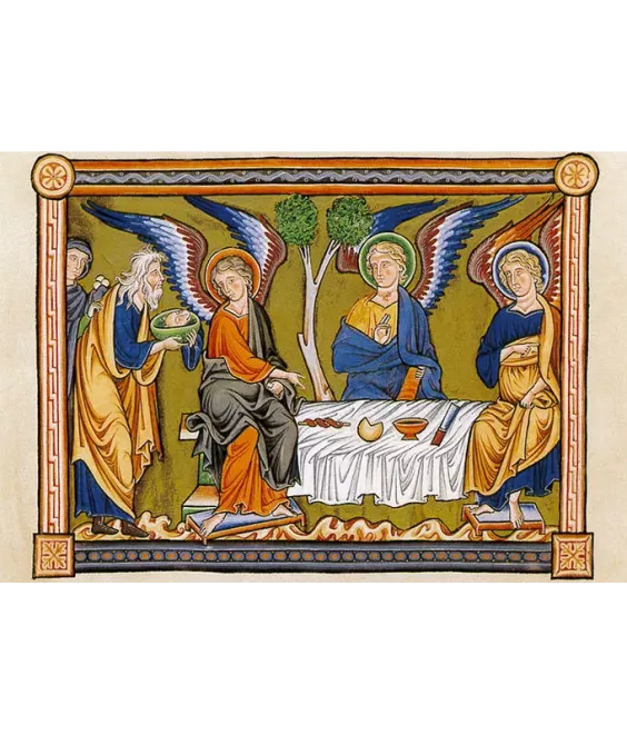 La Table des Trois Anges - La Trinité N°767 CP