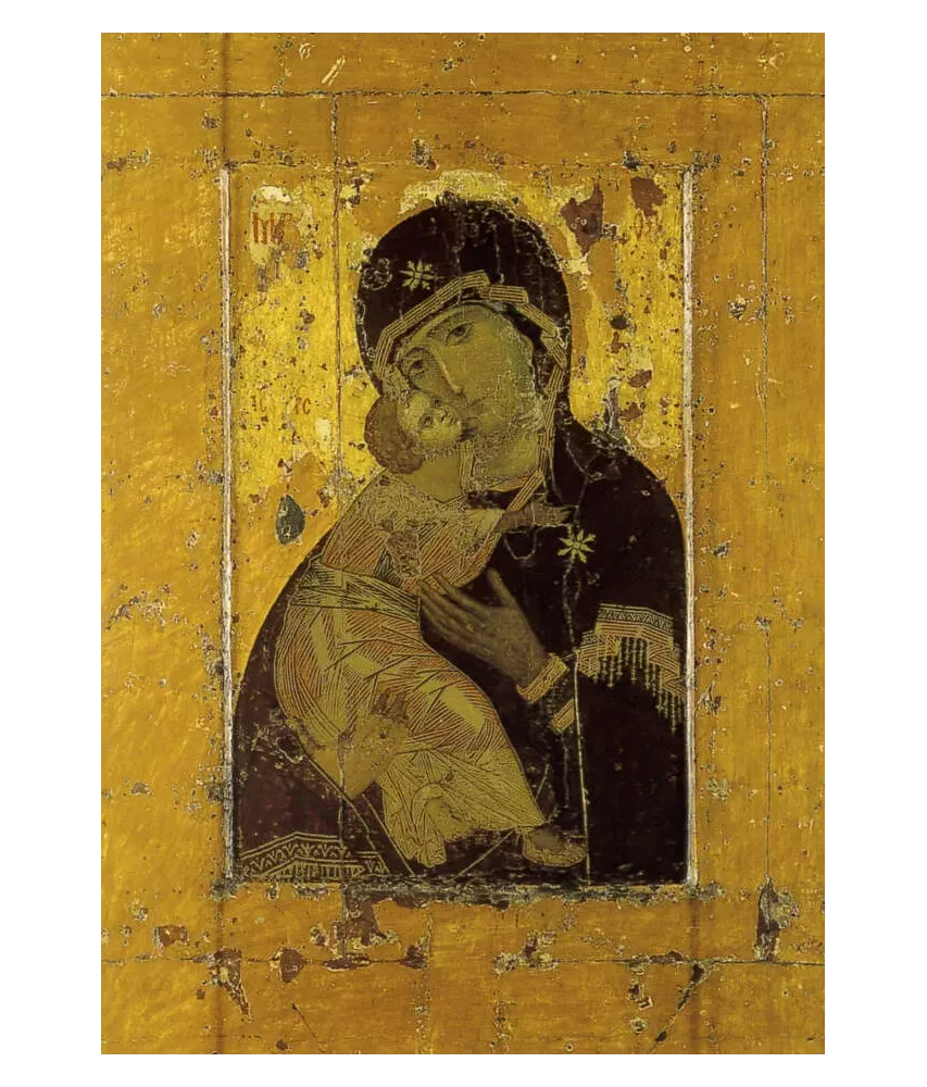 La Vierge de Vladimir N°763 CP
