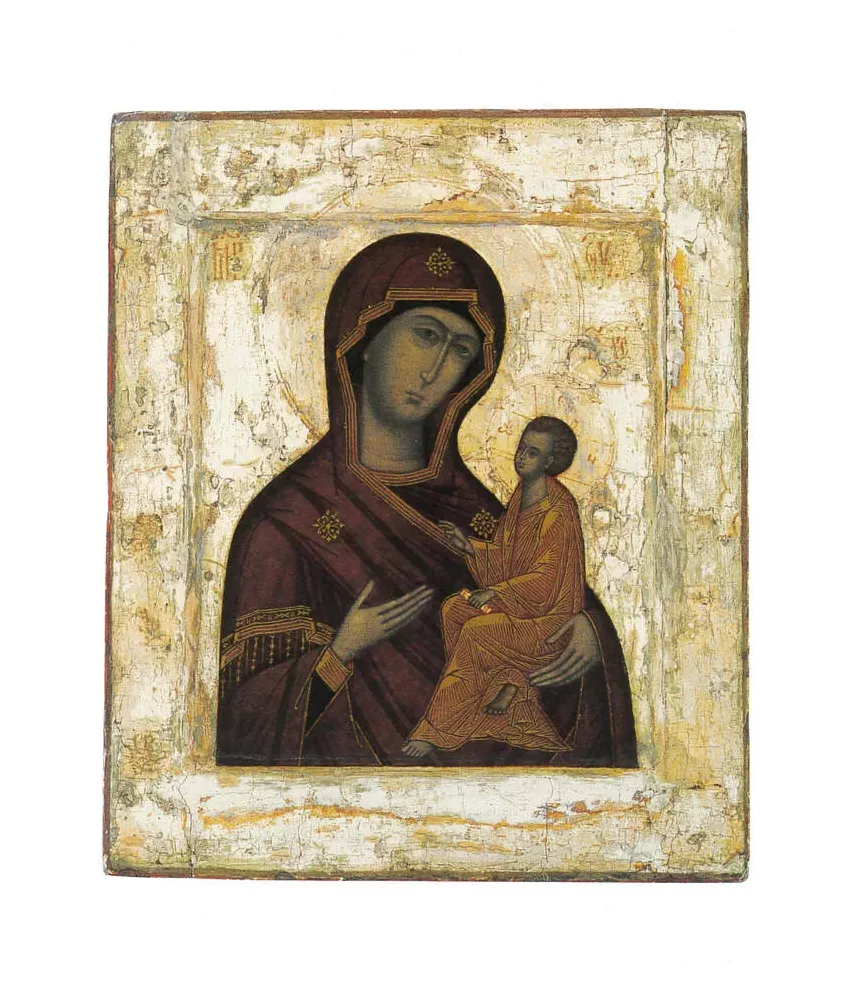La Vierge de Tikvin N°708 CP