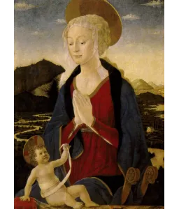 La Vierge er l'Enfant N°573 CP