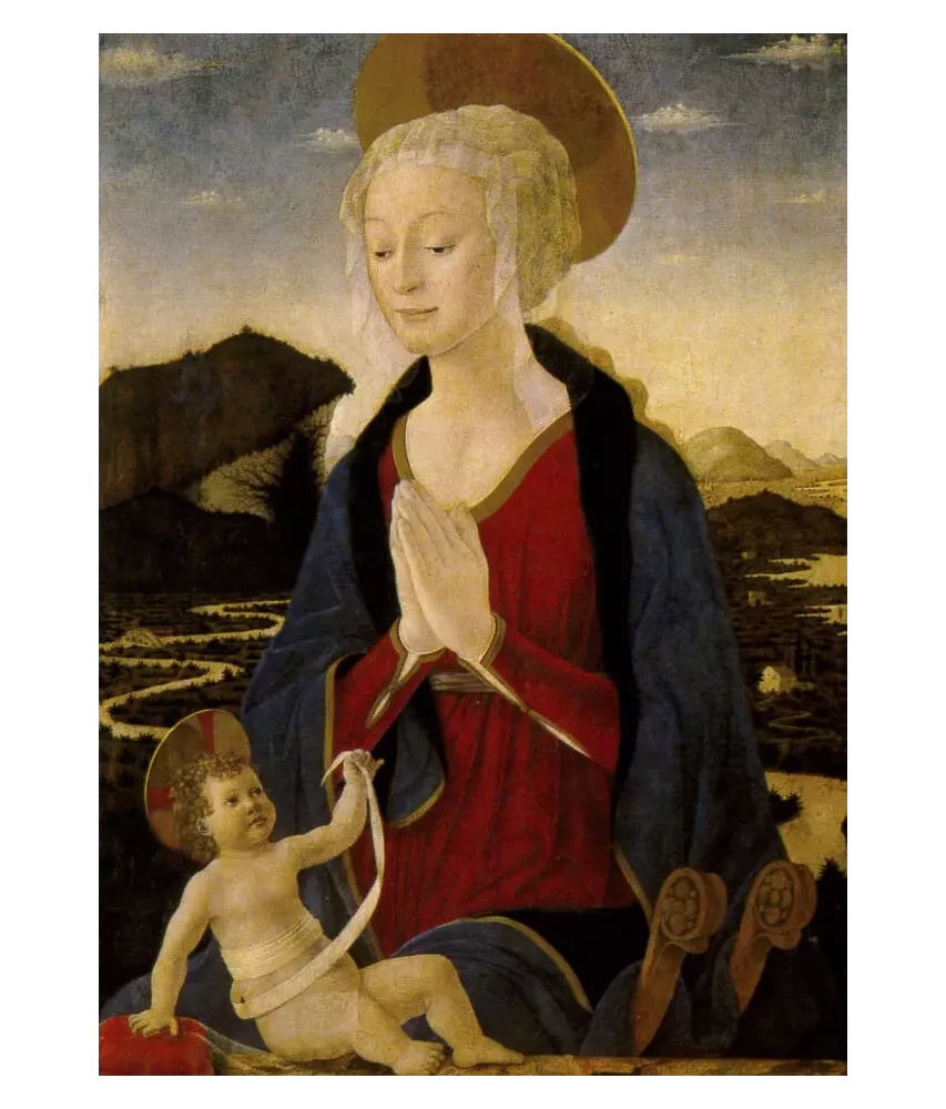 La Vierge er l'Enfant N°573 CP