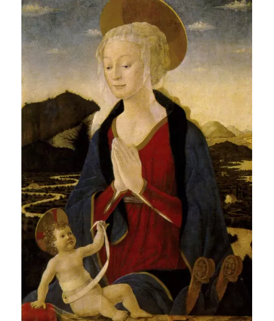 La Vierge er l'Enfant N°573 CP
