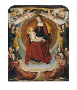 Le couronnement de la Vierge N°589 CP