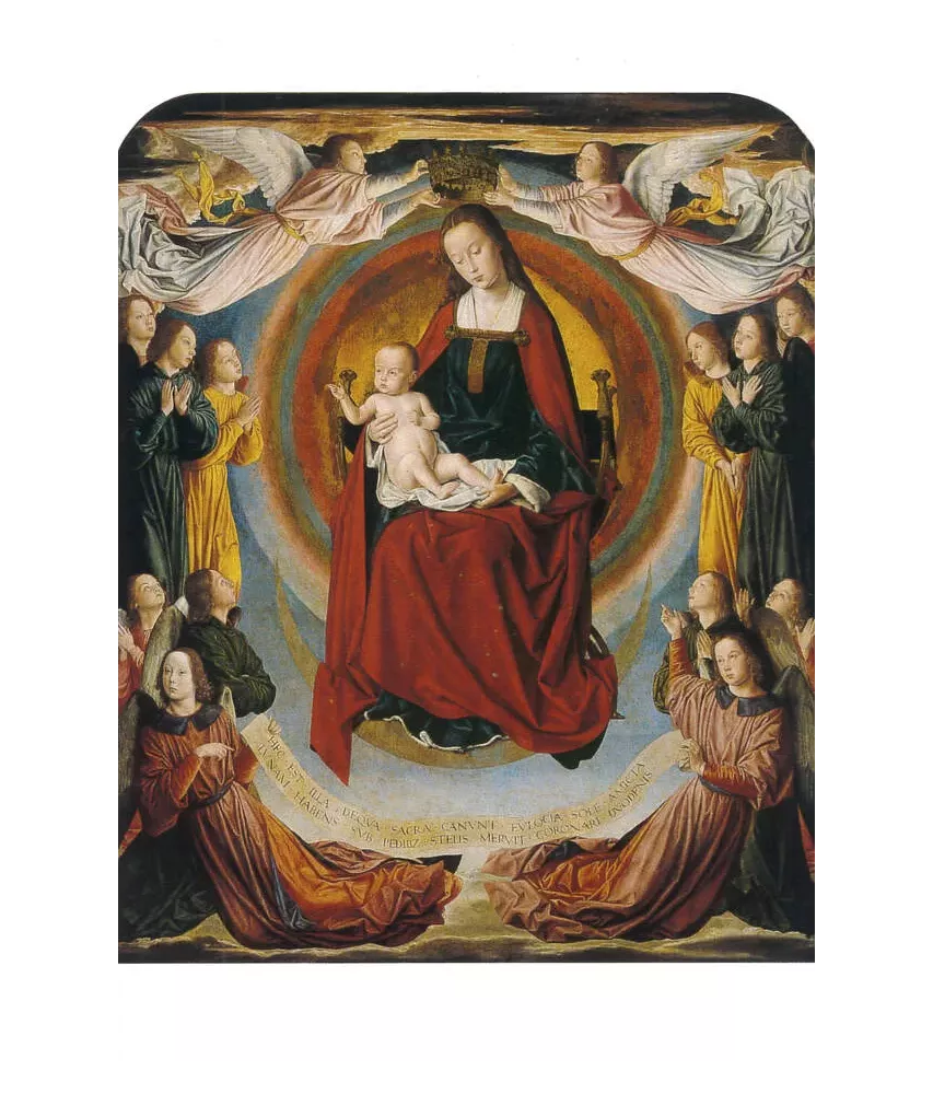 Le couronnement de la Vierge N°589 CP