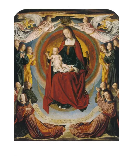 Le couronnement de la Vierge N°589 CP