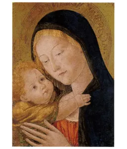 La Vierge et l'enfants N°591 CP