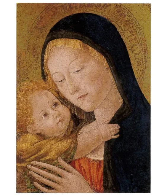La Vierge et l'enfant N°591 CP