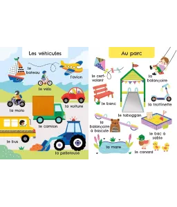 Mon premier imagier à toucher avec plus de 150 mots du quotidien