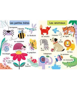 Mon premier imagier à toucher avec plus de 150 mots du quotidien